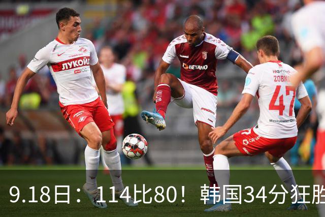 9.18日：114比80！韩国34分狂胜约旦晋级4强，中国男篮收到两个坏消息，李贤重这关怎么过